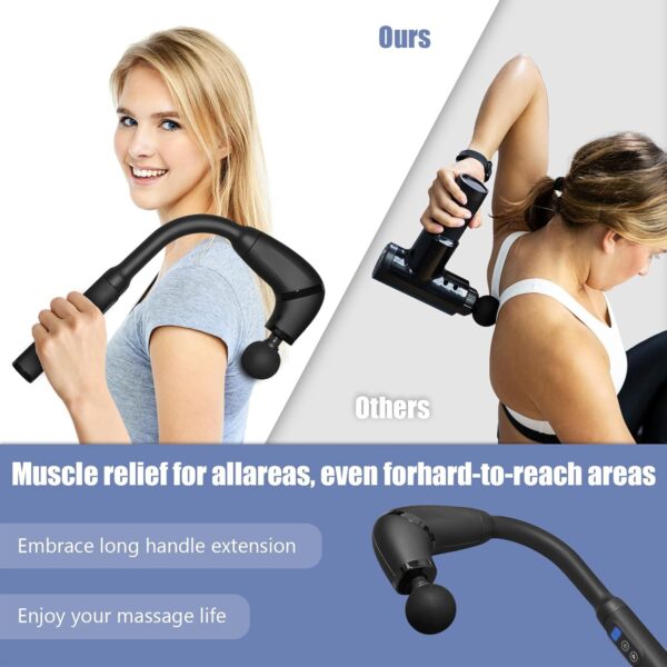 Deep Tissue U-Shape Electric Massage Gun - Image 5